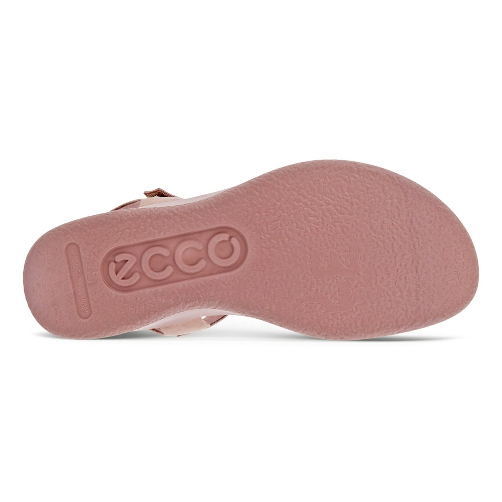 ECCO Womens Sandals Pink - Flowt Lx Wedge - FXJ-196387